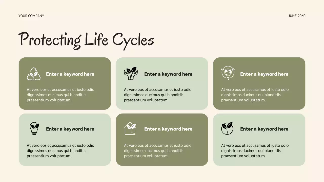 Bài thuyết trình về vòng đời của Sage Botanical Nature