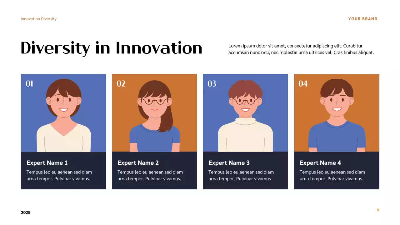 Orange Modern Inventors Lecture Presentation