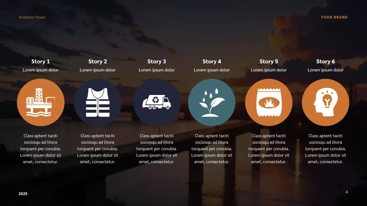 Orange Modern Inventors Lecture Presentation