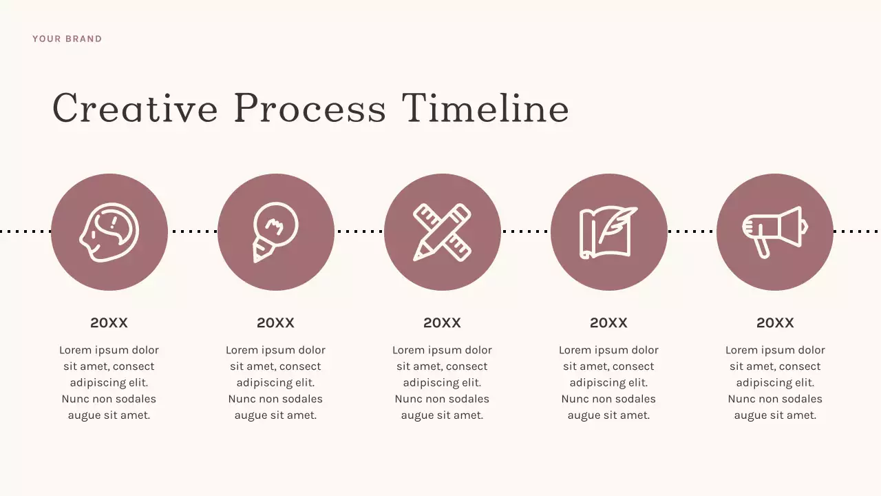 Wine Abstract Personal Art Journey Presentation