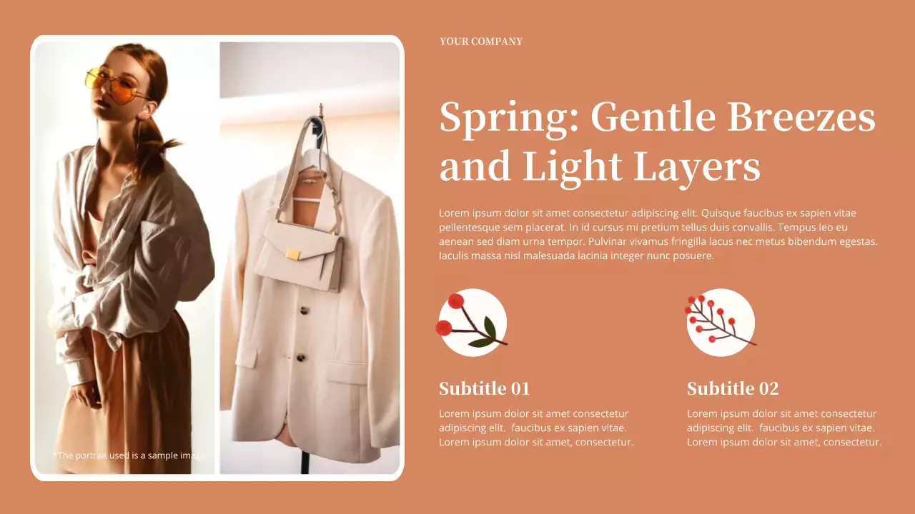 Green Nature Seasons Lecture Presentation