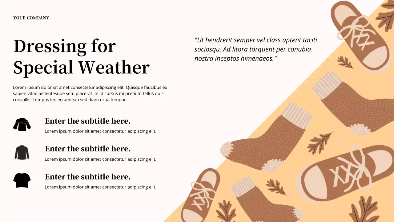 Green Nature Seasons Lecture Presentation