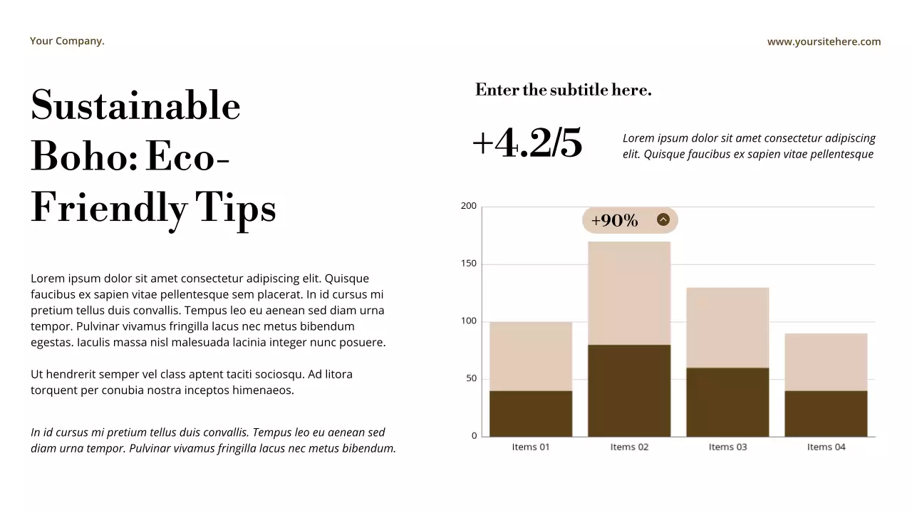 Beige Abstract Style Philosophy Announcement Presentation