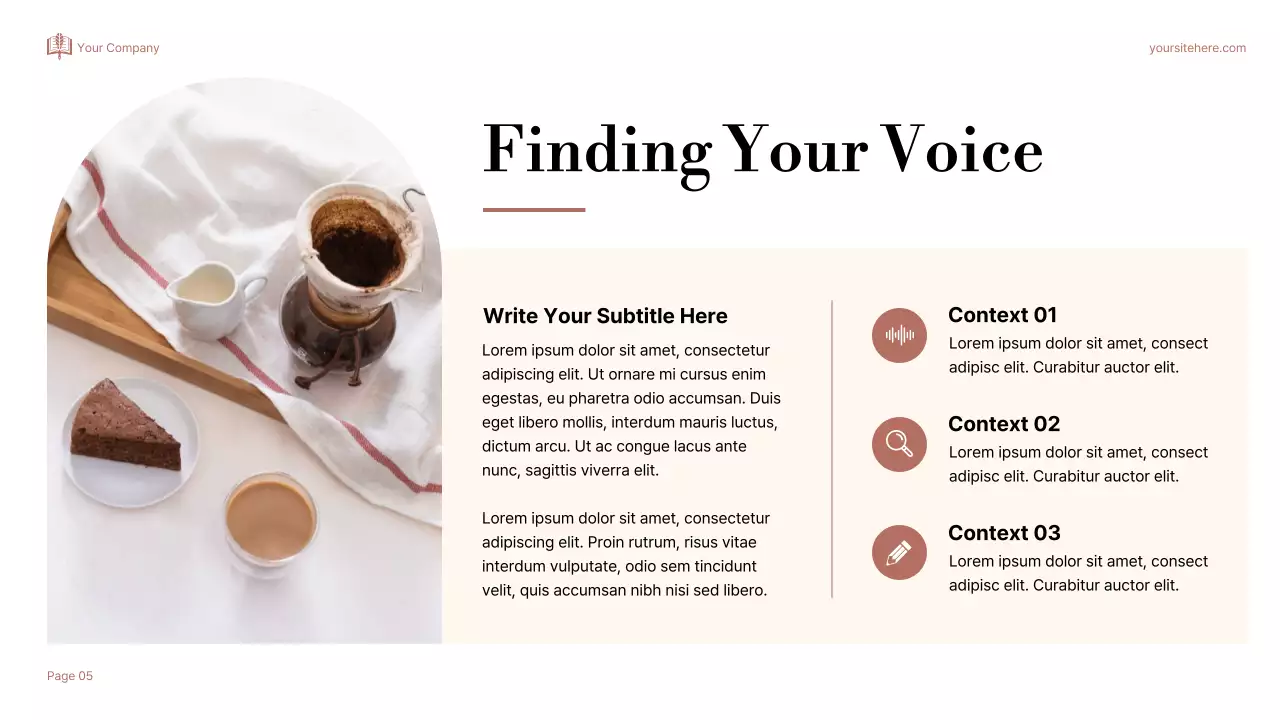 Beige Elegant Storytelling Course Presentation