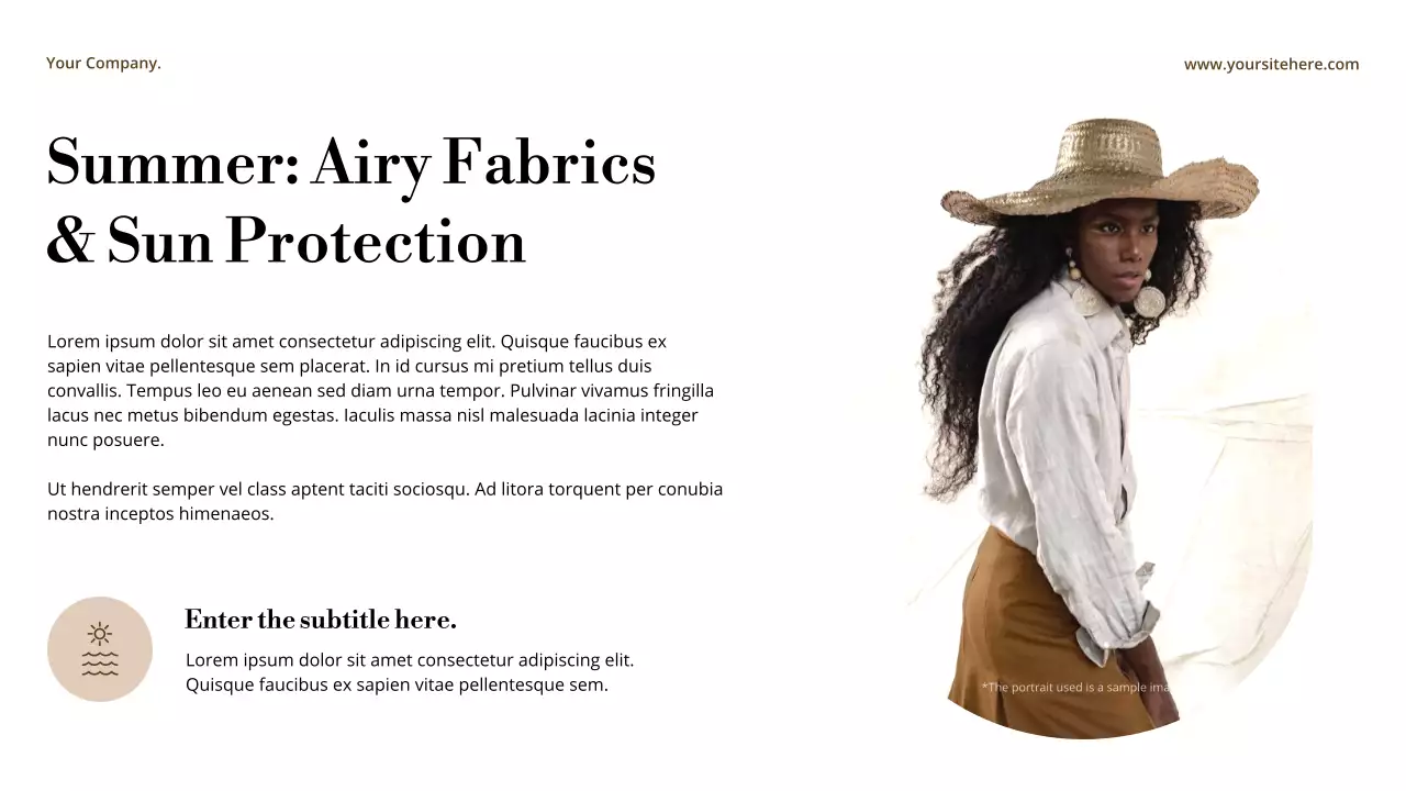 Beige Abstract Style Philosophy Announcement Presentation