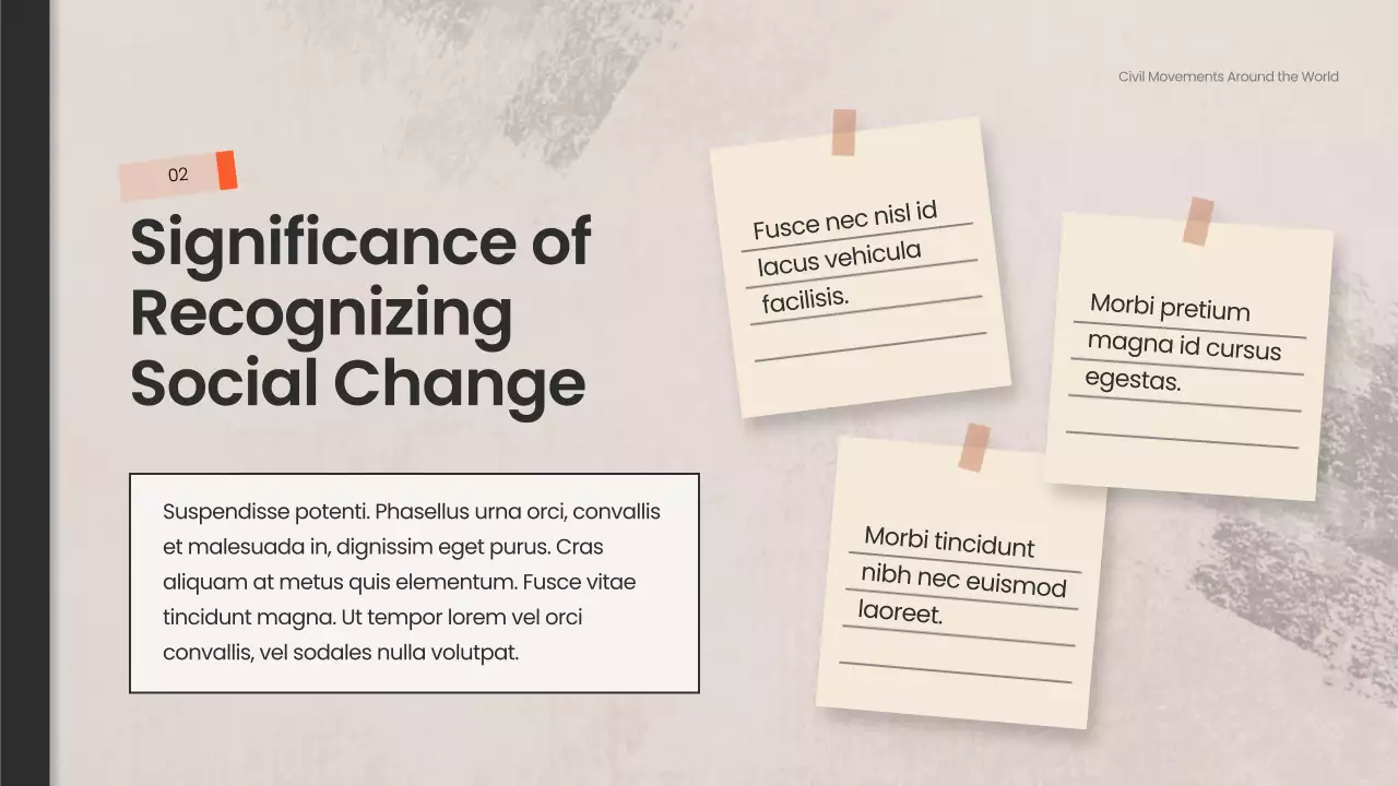 Beige Vintage Civil Rights Course Presentation