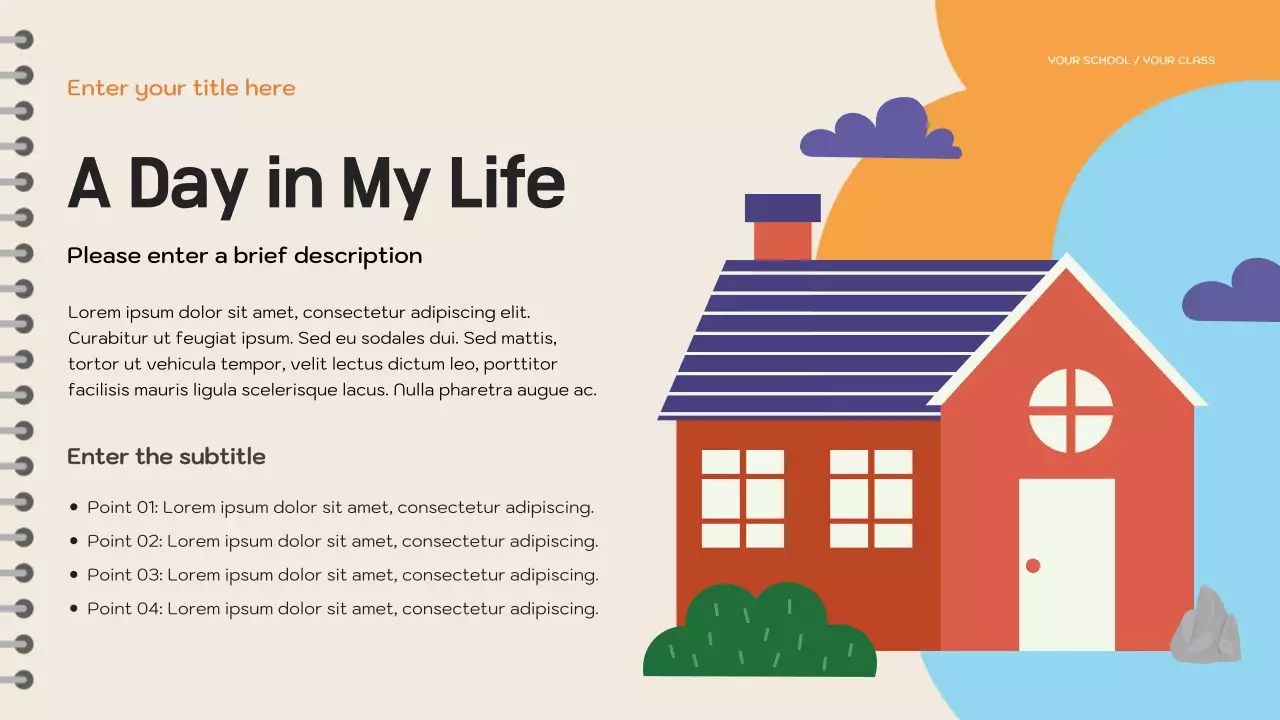 Purple Playful Storybook Literature Lecture Presentation