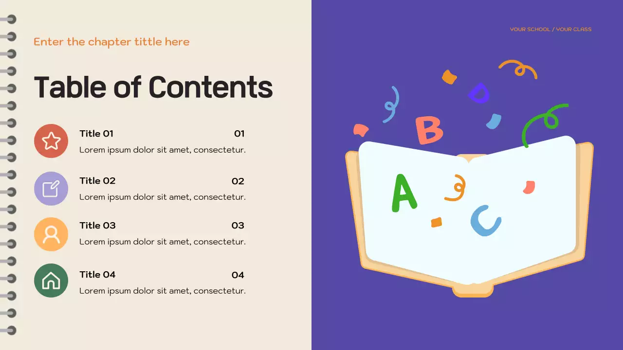 Purple Playful Storybook Literature Lecture Presentation