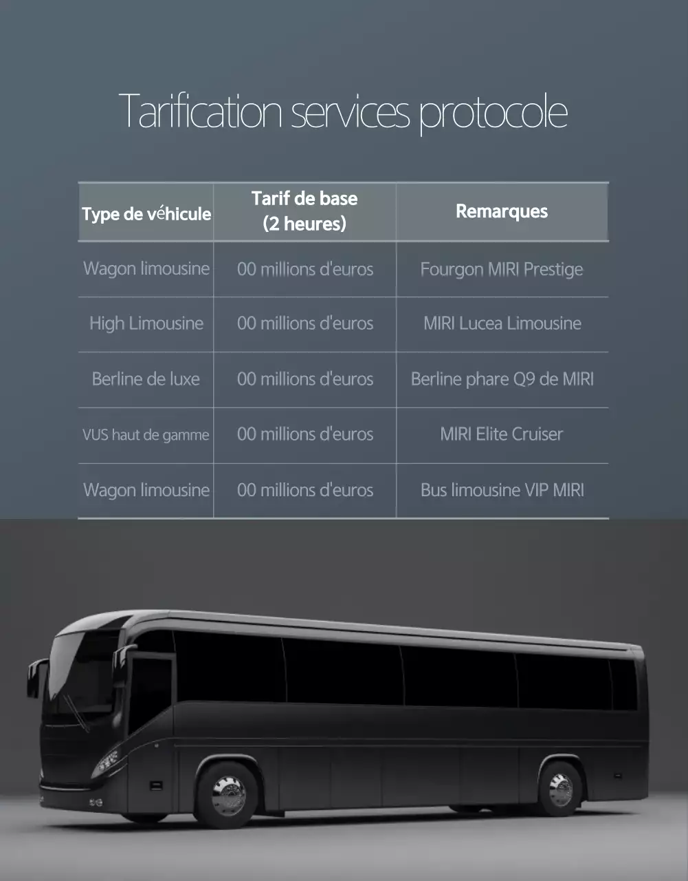 Promotion Mobilité de Luxe Grise