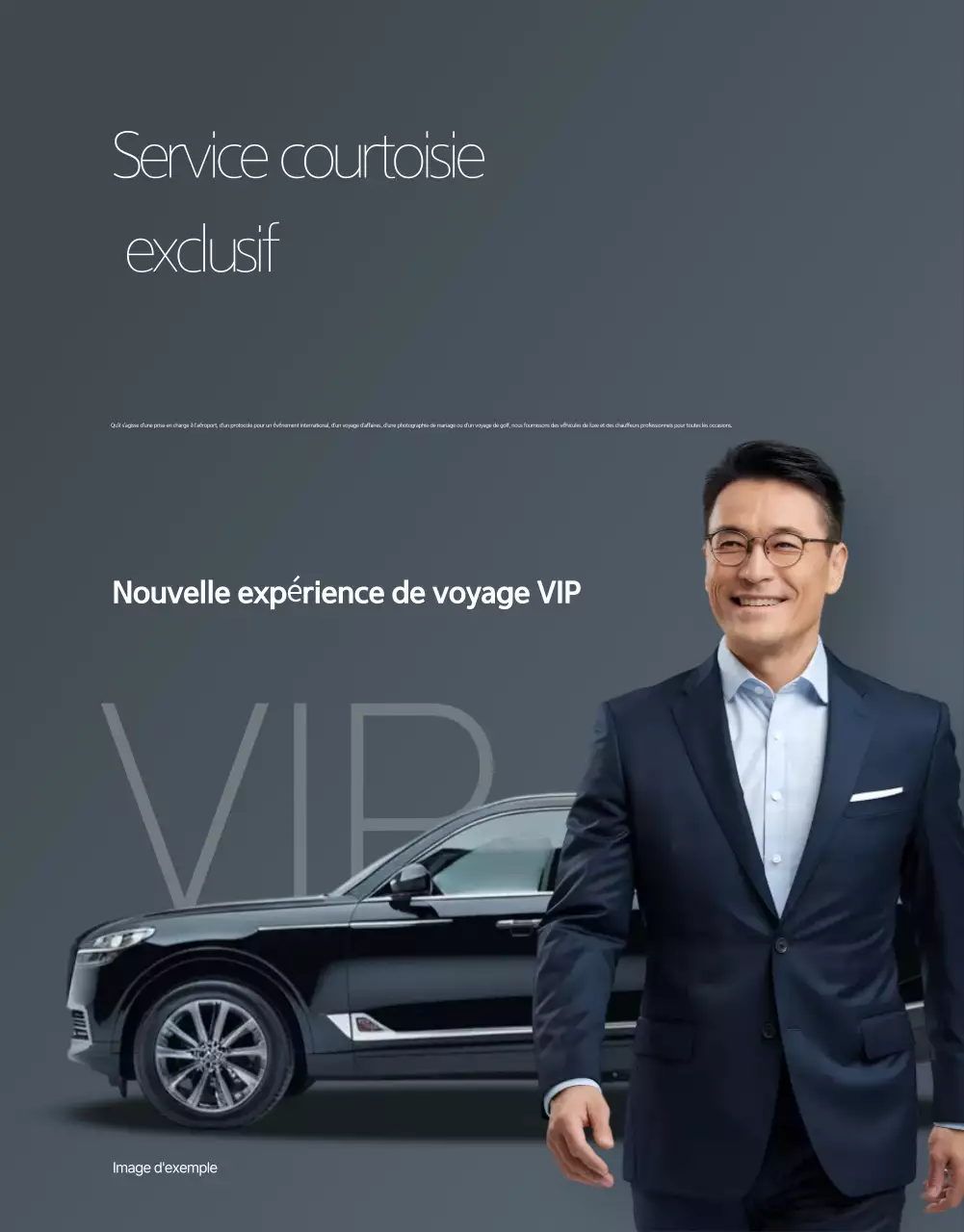 Promotion Mobilité de Luxe Grise