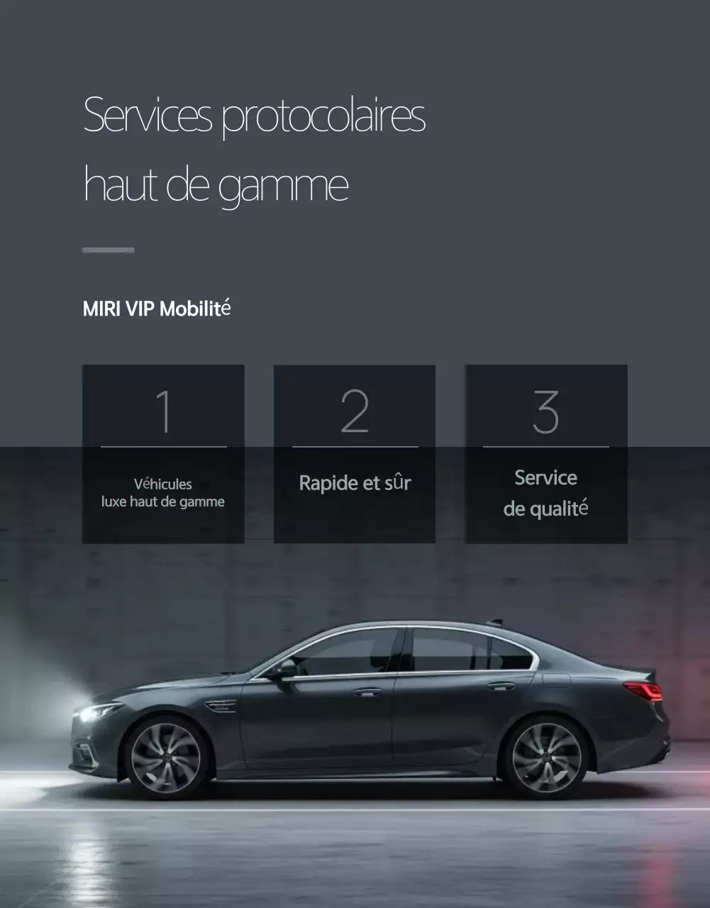 Promotion Mobilité de Luxe Grise