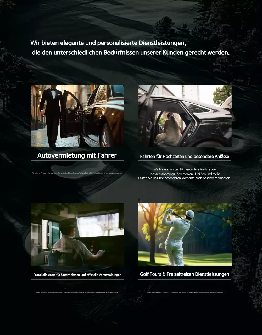 Gray Luxury Mobility-Aktion