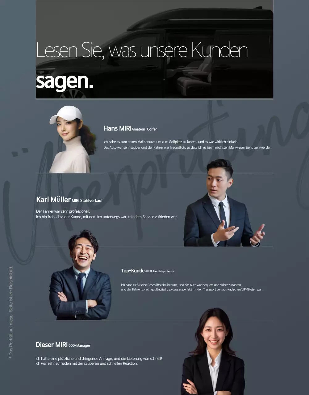 Gray Luxury Mobility-Aktion