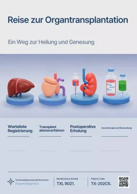 Blauer moderner Gesundheitsratgeber