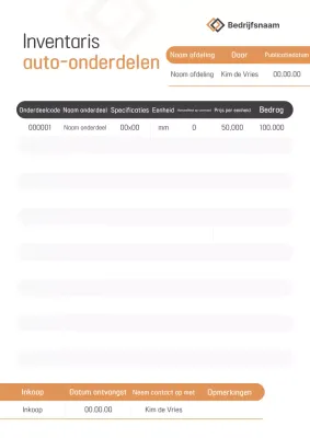 Orange Basic Auto Rapport