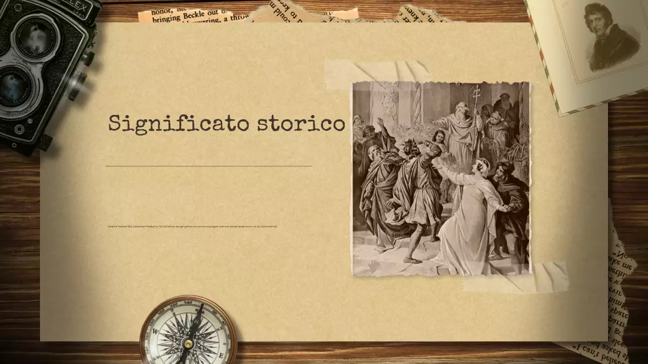 Presentazione della lezione sulla storia del Beige Vintage