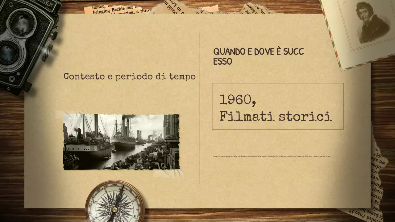 Presentazione della lezione sulla storia del Beige Vintage