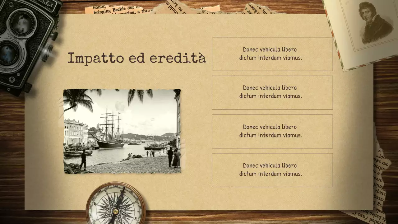 Presentazione della lezione sulla storia del Beige Vintage