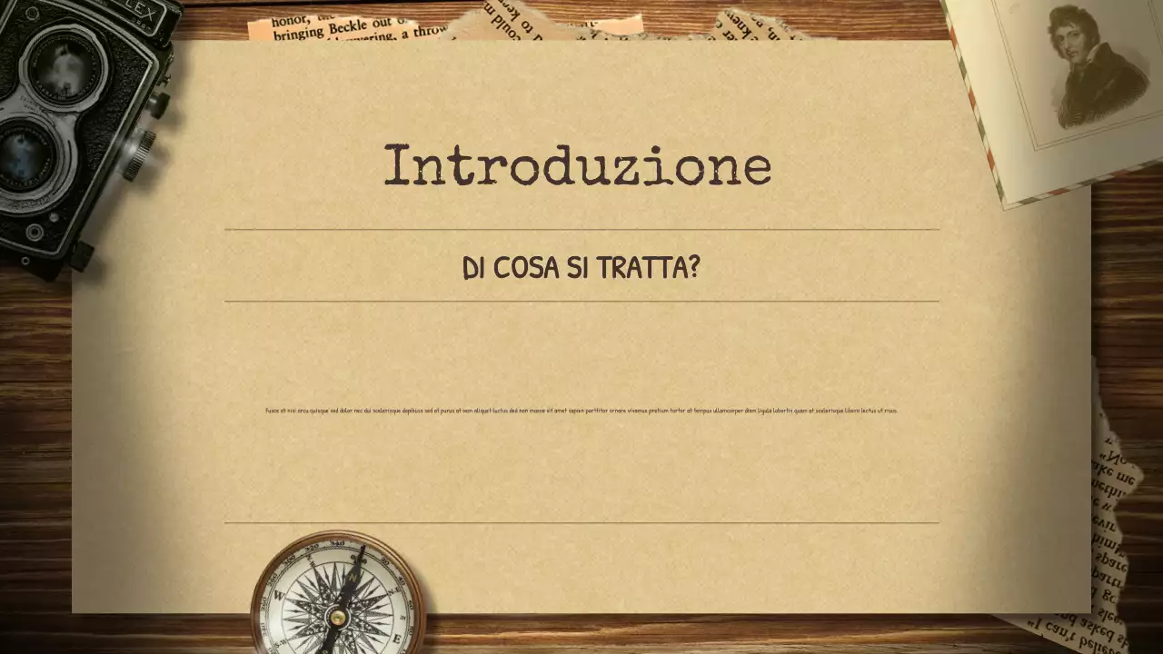 Presentazione della lezione sulla storia del Beige Vintage