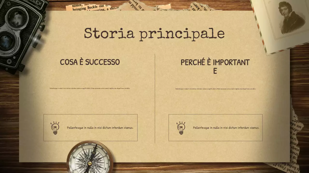 Presentazione della lezione sulla storia del Beige Vintage