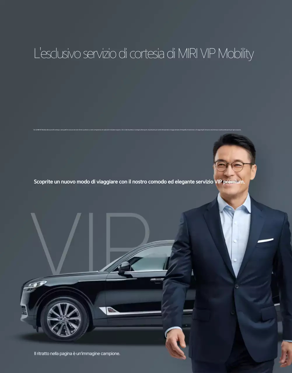 Promozione mobilità di lusso grigia