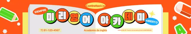 Reclutamiento de Educación Orange Pop