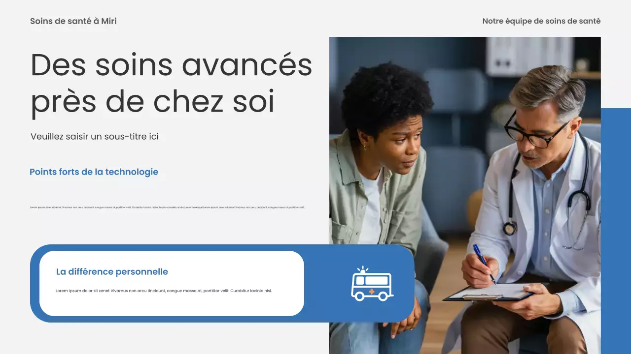 Présentation de Blue Modern Healthcare