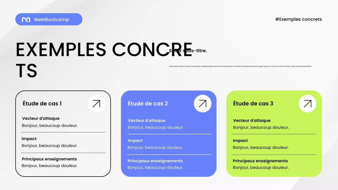 Présentation du guide de sécurité moderne bleu