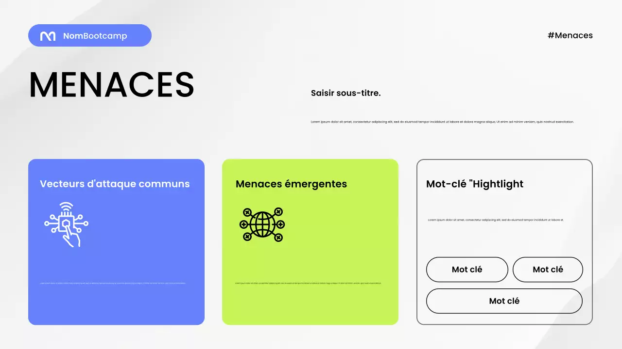Présentation du guide de sécurité moderne bleu