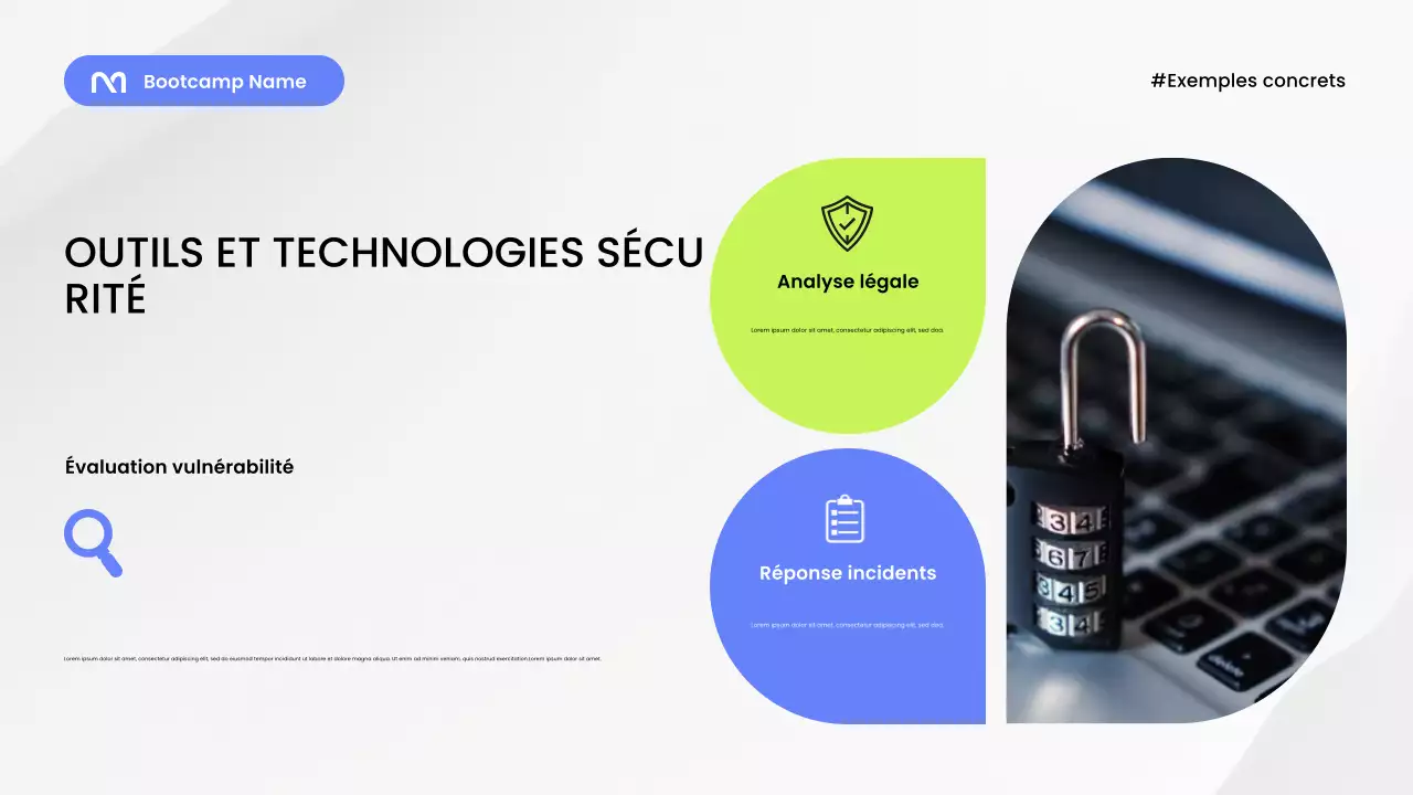 Présentation du guide de sécurité moderne bleu