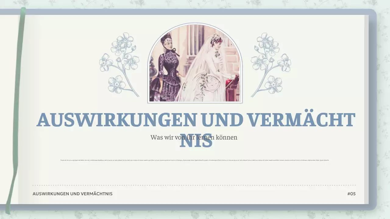 Mint Vintage Fiction Präsentation