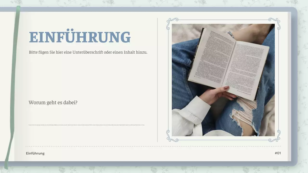 Mint Vintage Fiction Präsentation