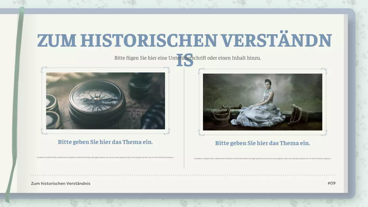 Mint Vintage Fiction Präsentation