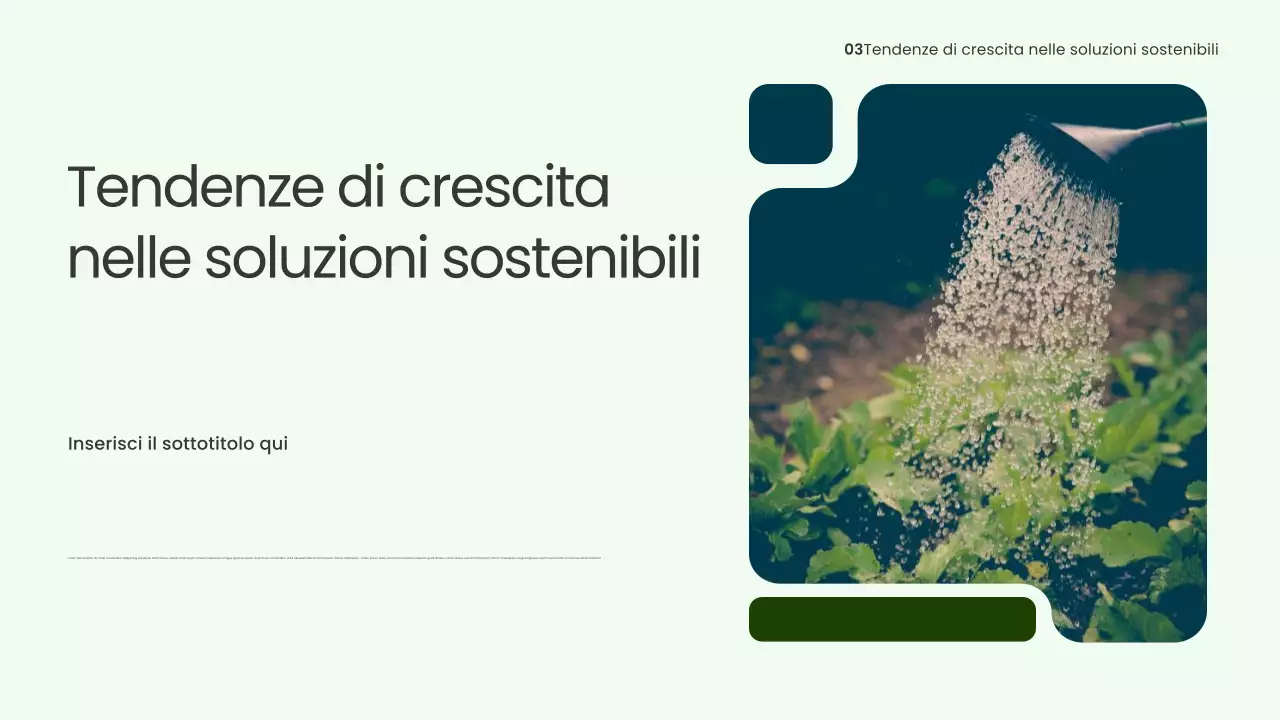 Presentazione sull'energia verde moderna