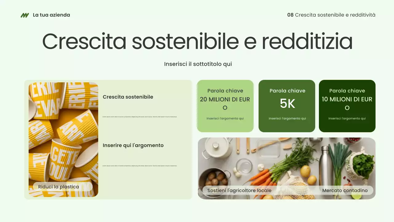 Presentazione sull'energia verde moderna