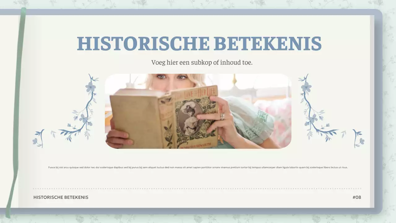 Mint Vintage Fiction Presentatie