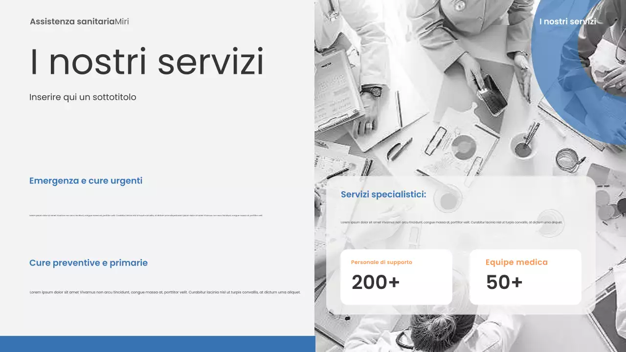 Presentazione di Blue Modern Healthcare