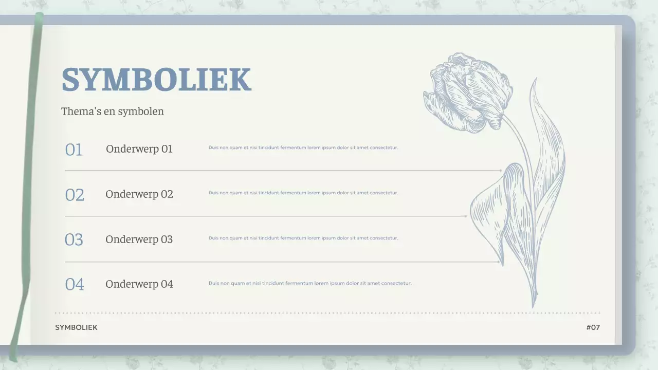 Mint Vintage Fiction Presentatie