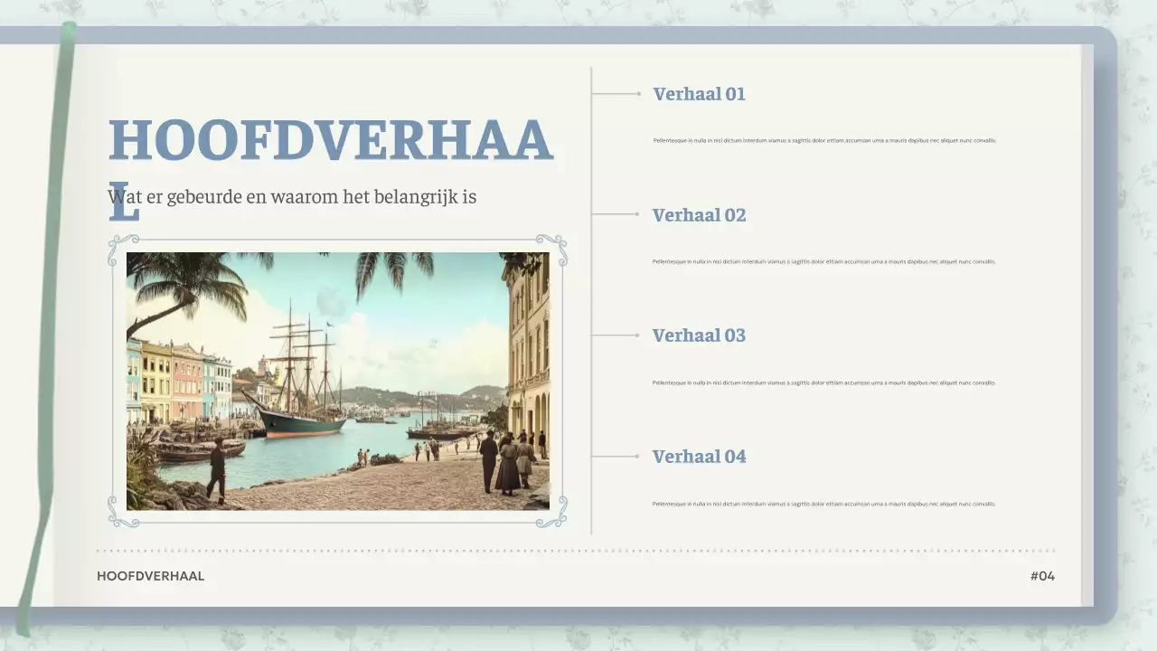 Mint Vintage Fiction Presentatie