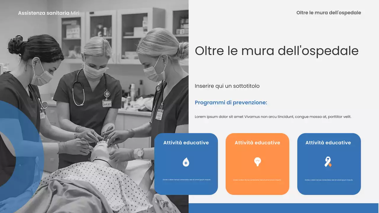 Presentazione di Blue Modern Healthcare
