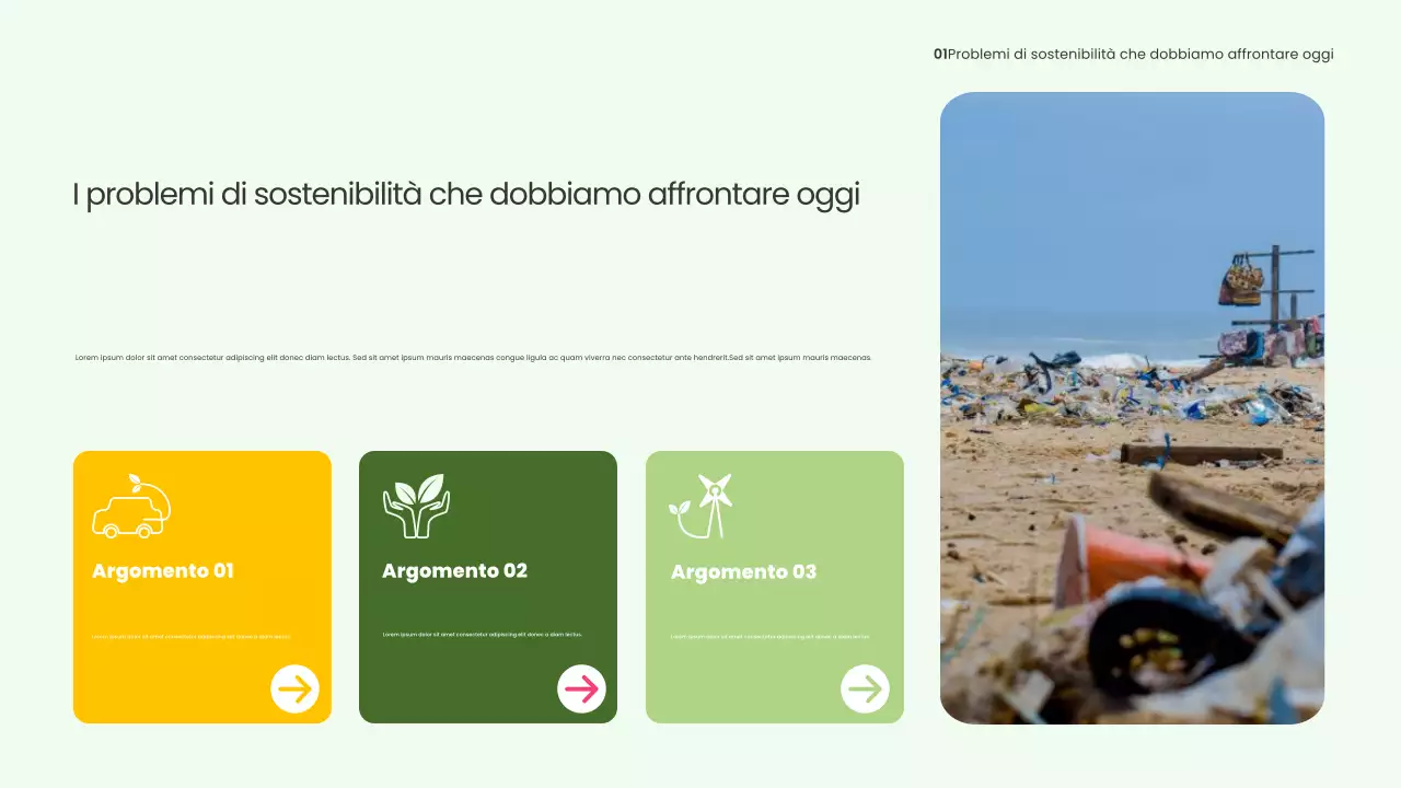 Presentazione sull'energia verde moderna