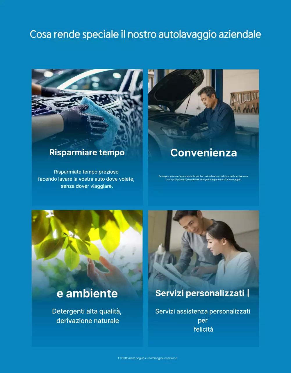 Pubblicità di Blue Modern Car Care