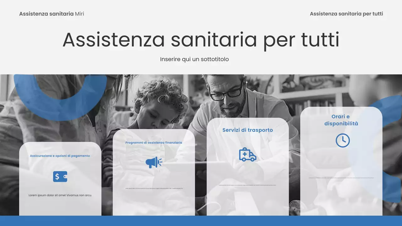 Presentazione di Blue Modern Healthcare