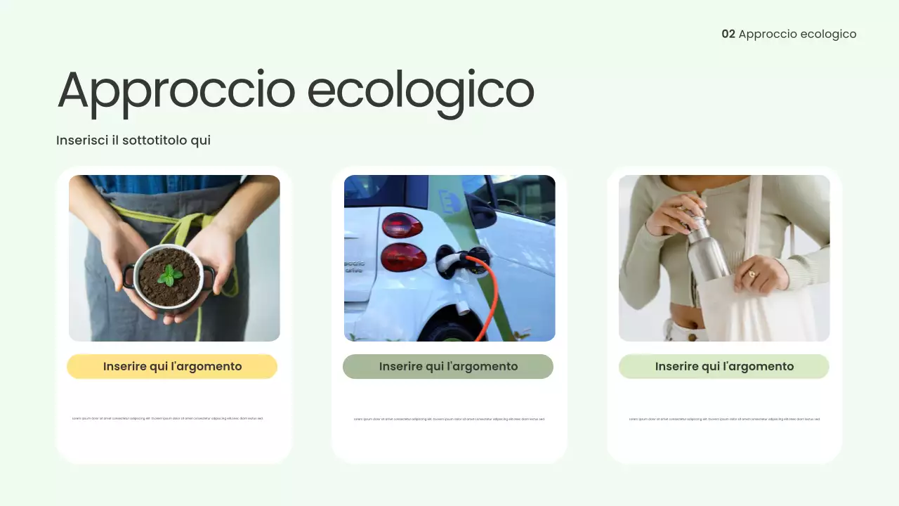 Presentazione sull'energia verde moderna