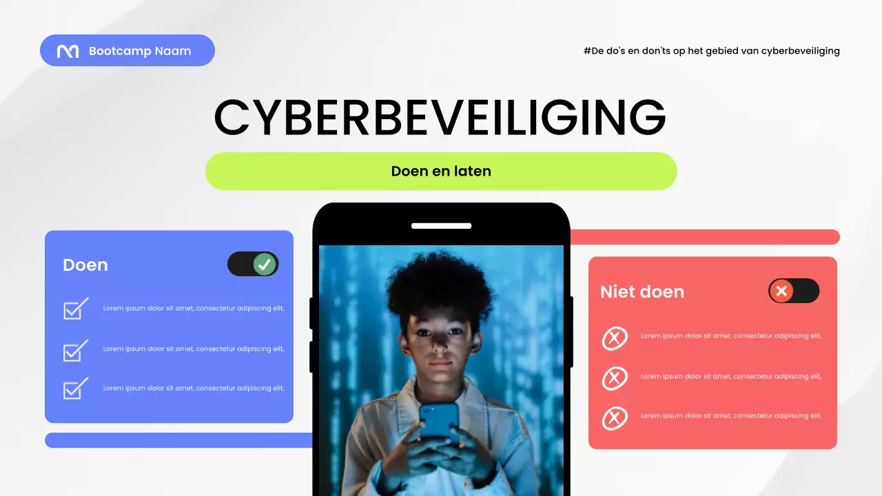 Presentatie van de Blue Modern Security Guide