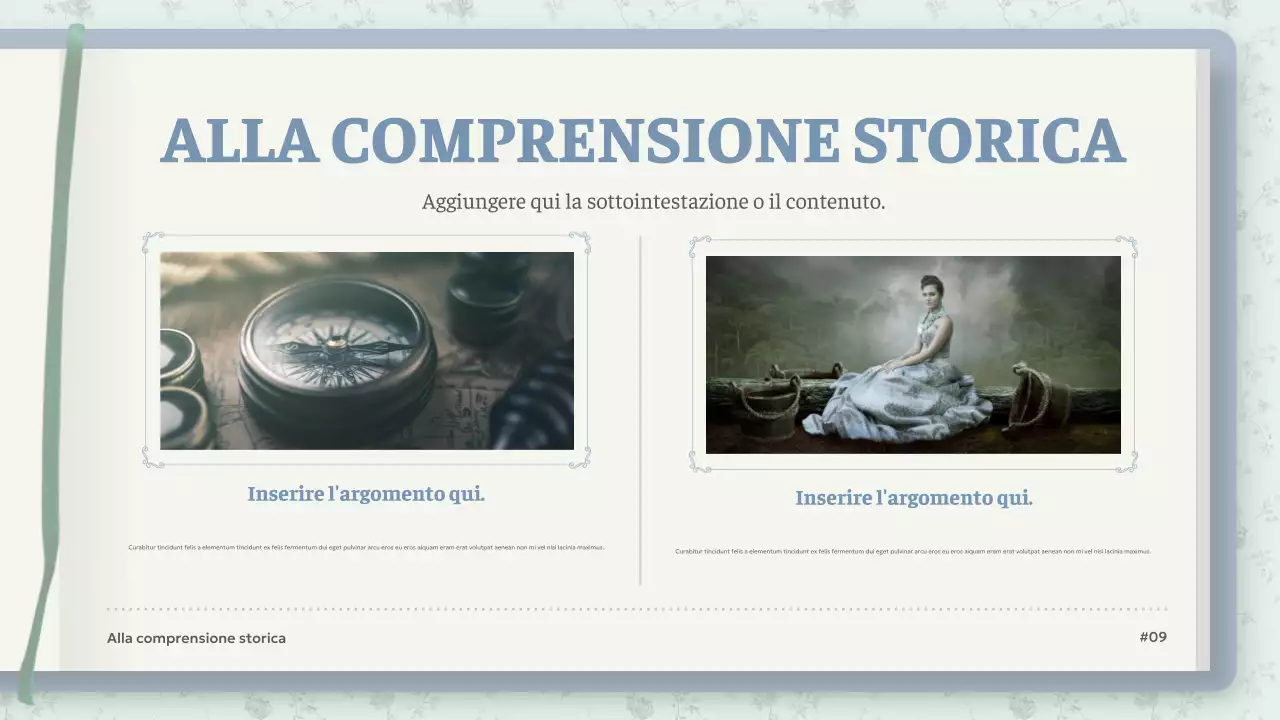 Presentazione di narrativa vintage Mint