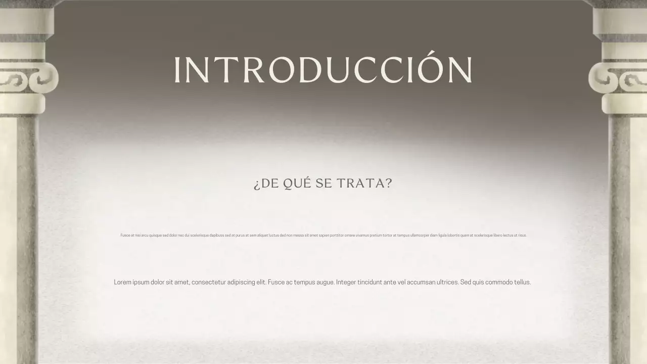 Presentación de la conferencia histórica clásica de Grey