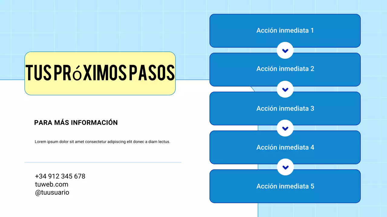 Presentación 3D moderna de salud y prevención de enfermedades en azul