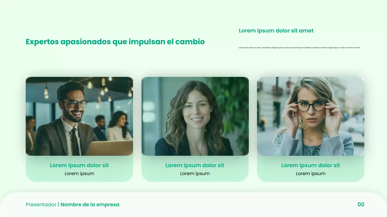 Presentación de Pitch Deck de Green Modern Startups