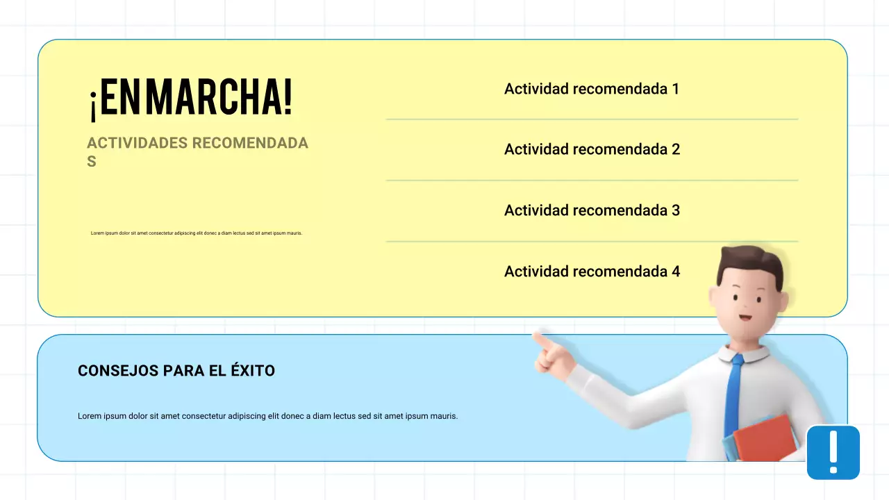 Presentación 3D moderna de salud y prevención de enfermedades en azul